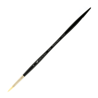 Winsor & Newton Artist Oil Brushes & Brush Long Handle Round 4