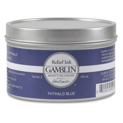 Gamblin - Relief Ink - Pthalo Blue