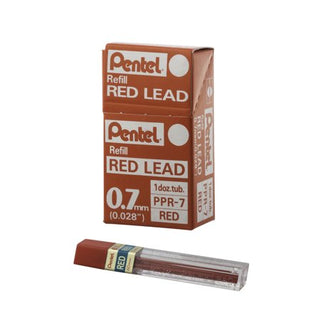 Pentel Hi-Polymer Colored Leads Hi-Polymer Lead Red .7 mm.