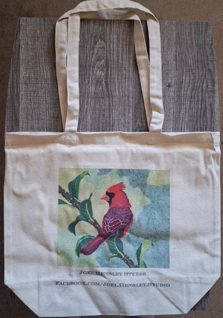 August Cardinal Tote Bag