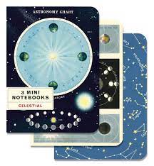 Celestial -Cavallini Mini Notebook