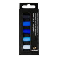 HALF STICK SET DEEP BLUES 5PC SOFT PASTELS