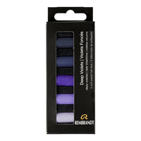 HALF STICK SET DEEP VIOLETS 5PC SOFT PASTELS