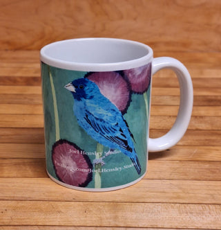 Indigo Bunting Coffee Mug