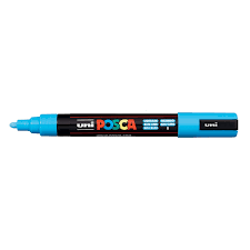 uni POSCA Paint Markers medium (2.5 mm) Light Blue