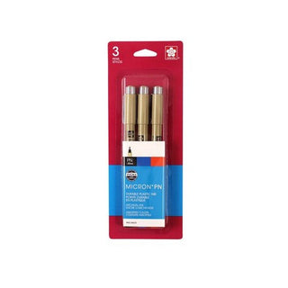 MICRON PEN ASST PLASTIC NIB 3PC SET