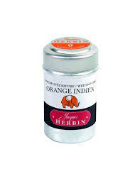 Fountain Pen Ink - Orange Indien - Cartridge