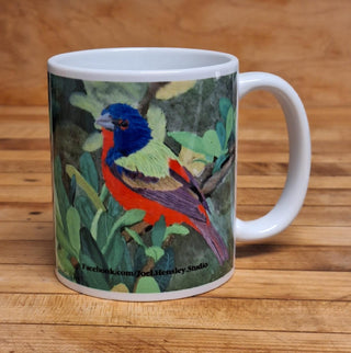 Painted Bunting Coffee Mug