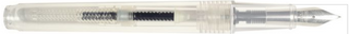 Transparent Fountain Pen with Converter