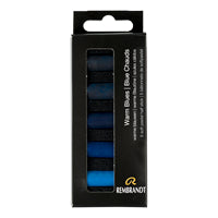 HALF STICK SET WARM BLUES 5PC SOFT PASTELS