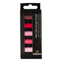HALF STICK SET WARM REDS  5PC SOFT PASTELS