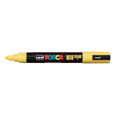 uni POSCA Paint Markers medium (2.5 mm) Yellow