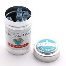 Fountain Pen Ink - Bleu Calanque - Cartridge