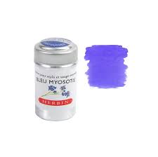 Fountain Pen Ink - Bleu Myosotis - Cartridge
