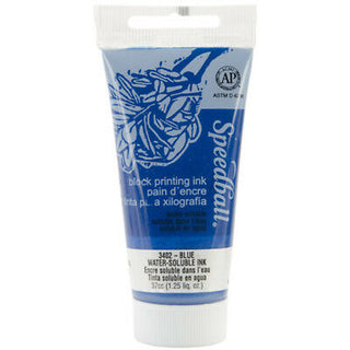 Block Printing Water Soluble Ink Blue 1.25 oz