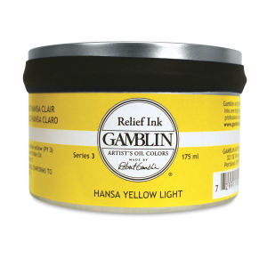 Gamblin Oil Relief Inks portland intense black