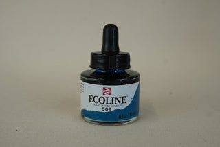 Royal Talens Ecoline Liquid Watercolor prussian blue 508