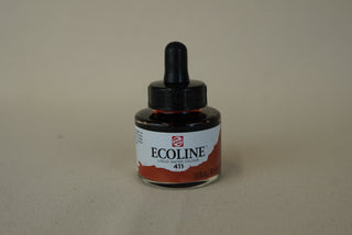 Royal Talens Ecoline Liquid Watercolor burnt sienna 411