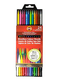 Koh-I-Noor Progresso Woodless Colour Pencils Set of 12