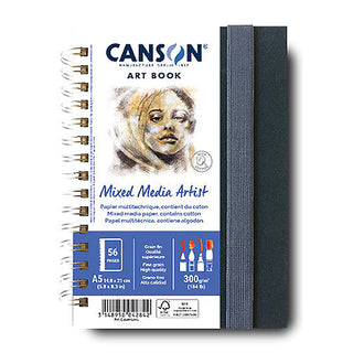 Artist Series Mixed Media Art Books 8.3" x 11.7"