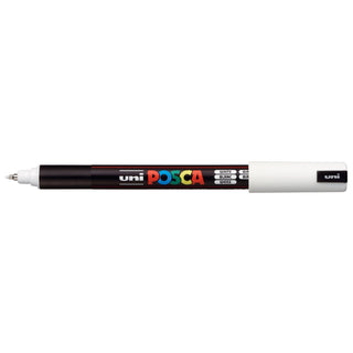 Posca extra fine tip marker white PC-1MR