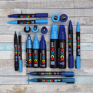 Posca extra fine tip Blue PC-1M Bullet