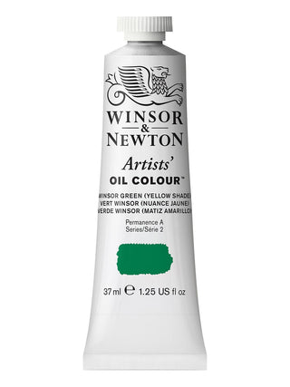 Artists' Oil Colours Winsor green yellow shade, 721, 37 ml