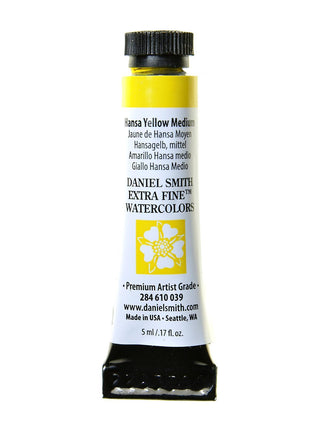 Extra Fine Watercolor hansa yellow medium, 5 ml