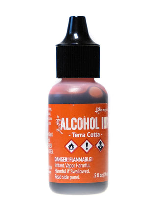 Tim Holtz Alcohol Inks terra cotta, 0.5 oz., bottle