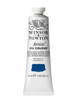 Artists' Oil Colours Winsor blue green shade, 707, 37 ml