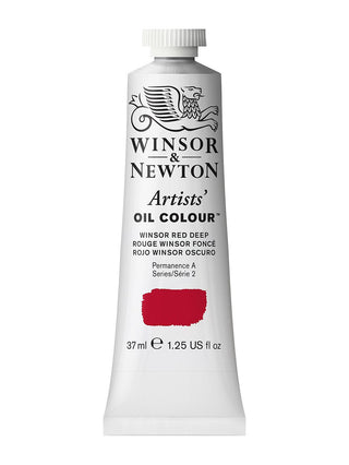 Artists' Oil Colours Winsor red deep, 725, 37 ml