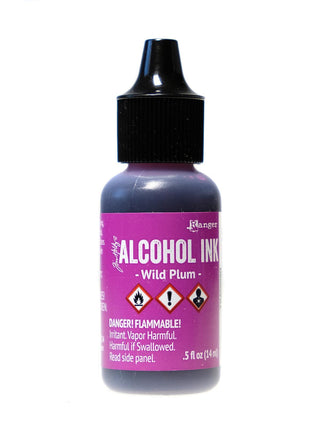 Tim Holtz Alcohol Inks wild plum, 0.5 oz., bottle