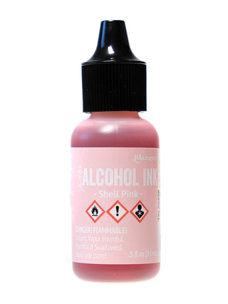 Tim Holtz Alcohol Inks shell pink, 0.5 oz., bottle
