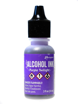 Tim Holtz Alcohol Inks purple twilight, 0.5 oz., bottle