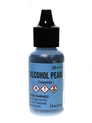 Tim Holtz Alcohol Pearls celestial, 0.5 oz., bottle