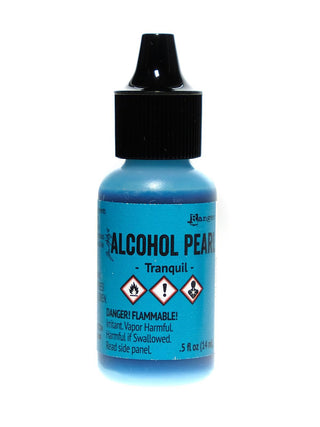 Tim Holtz Alcohol Pearls tranquil, 0.5 oz., bottle