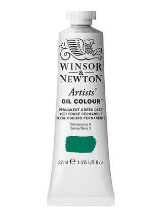 Artists' Oil Colours permanent green deep, 482, 37 ml