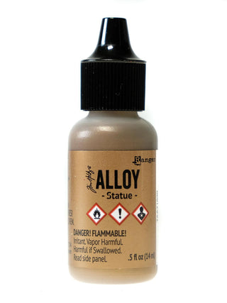 Tim Holtz Alcohol Ink Alloys 0.5 fl. oz., bottle, statue