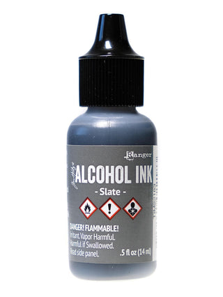 Tim Holtz Alcohol Inks slate, 0.5 oz., bottle