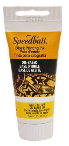 Speedball® Oil-Based PRINTING INK YELLOW 1.25OZ