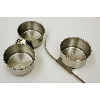 Stainless Steel Palette Cups, Single Palette Cup Small, 1-5/8 x 7/8