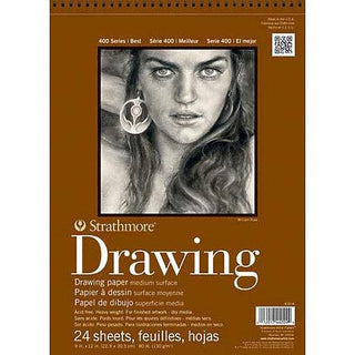 Drawing Paper Pads 400 Series, Smooth Surface Medium 6 x 8