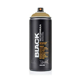 Montana Cans - Montana BLACK High-Pressure Cans Spray Color - 400ml Cans - Goldchrome