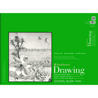 Strathmore Series 400 Premium Recycled Drawing Pads 18 x 24