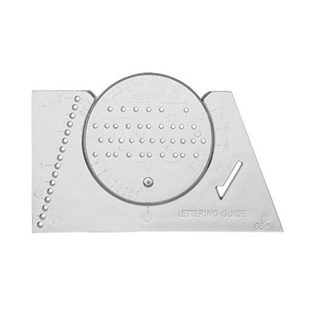 Pacific Arc Ames Lettering Guide for Lettering Writing Architecture an ...