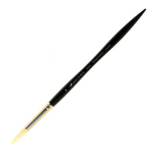 Winsor & Newton Artist Oil Brush  Long Handle  Round  10