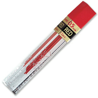Pentel Hi-Polymer Colored Lead  Red  .5 mm.