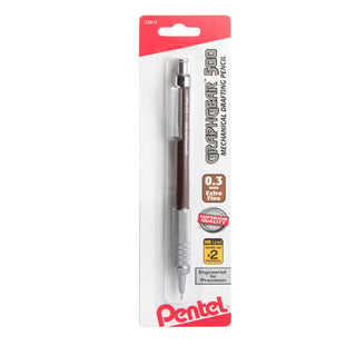 Pentel GraphGear Drafting Pencils  0.3mm Brown