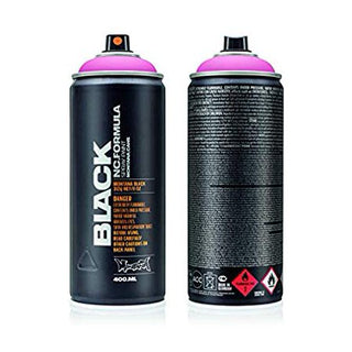 Montana Cans - Montana BLACK High-Pressure Cans Spray Color - 400ml Cans - 50% True Magenta