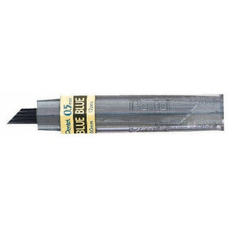 Pentel Hi-Polymer Colored Lead Refills  Blue  .5 mm.